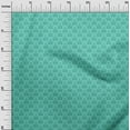 thumbnail image 3 of oneOone Polyester Spandex Aquamarine Green Fabric Asian Fabric For Sewing Printed Craft Fabric By The Yard 56 Inch Wide, 3 of 4