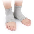 thumbnail image 3 of 1/3 Pairs Moisturizing Gel Heel Socks Open Toes Knitted Mesh Heel Sleeve, 3 of 5