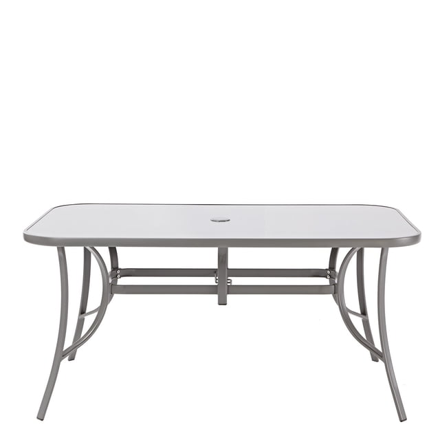 Naterial Mesa de Acero Apta para Exterior, Modelo Alma