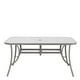 thumbnail image 5 of Set de Comedor Naterial Mesa + 6 Sillas + Sombrilla para Jardín Gris Modelo Alma, 5 of 5
