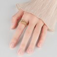 thumbnail image 4 of Anillo giratorio con apertura de bola de doble capa, ajustable, antiestrés y ansiedad, 4 of 4