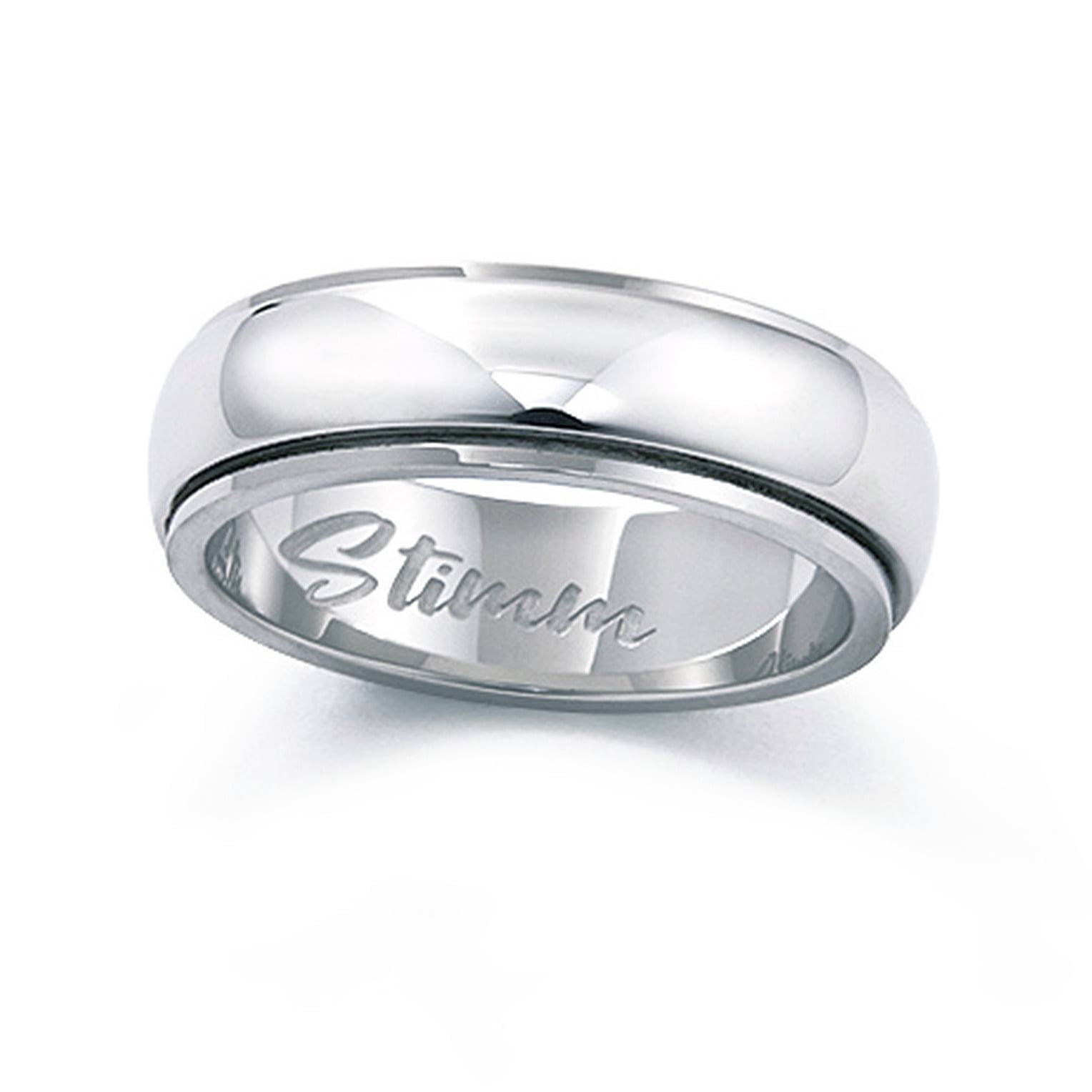 duif Strak volgorde Stimm Fidget Rings for Anxiety, Spinner Ring, Anti-Anxiety Rings for  Stress, Stainless Steel Rings for Women and Men - Walmart.com