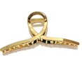 thumbnail image 1 of Big Hair Claw Clips Stainless Steel Strong Hold Hair Clips for Women(Gold), 1 of 4