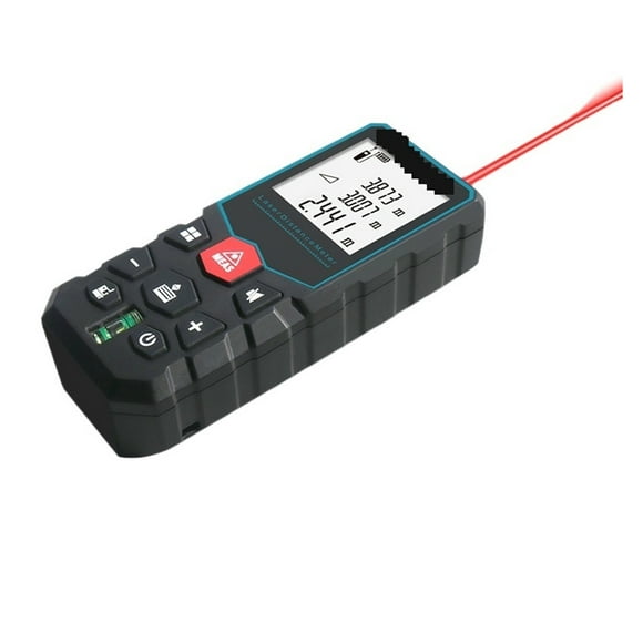 Compteur de Distance X6 Télémètre Détecteur Portatif Mesure d'Angle Précise Calculer pour la Construction, Haute Précision