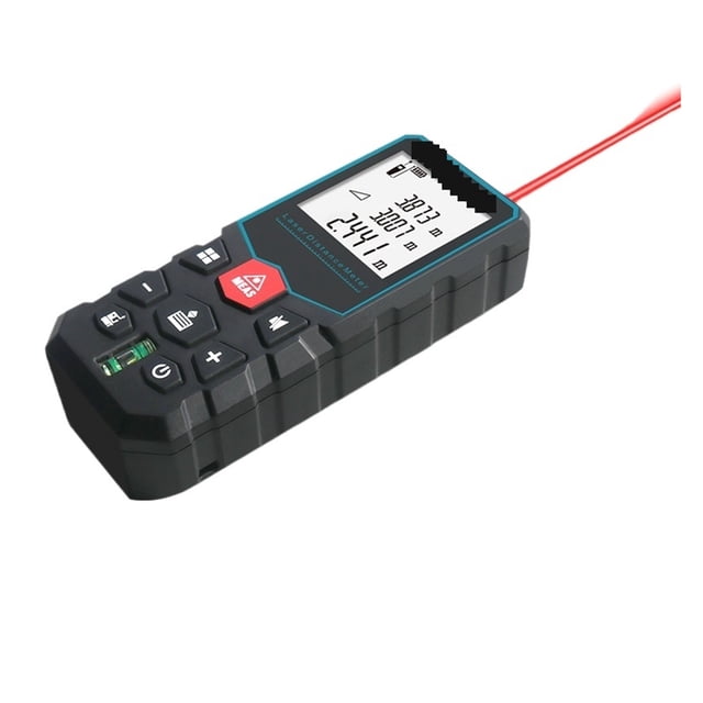 Compteur de Distance X6 Télémètre Détecteur Portatif Mesure d'Angle Précise Calculer pour la Construction, Haute Précision