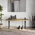 thumbnail image 3 of Simpli Home Berkeley SOLID MANGO WOOD 42 inch Wide Industrial Entryway Bench in Natural, 3 of 8