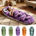 thumbnail image 1 of TTJ Sleeping Bags for Adults Adult Sleeping Bag Hugging Sleeping Bag Plush Cocoon Soft Sleep Sack Cozy Novelty Blanket for Relaxation Sofa Bed Lounging Gift for Teens Adults, 1 of 9