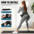 thumbnail image 4 of Thickened Wide Exercise Hip Thrust Belt, Anti-Slip Padded Support for Dumbbells Kettlebells Weight Plates, Home Gym Workout Accessory, 4 of 5