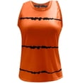 thumbnail image 4 of Blusas sueltas con cuello en O y estampado informal para mujer Pompotops lopia997152, 4 of 5