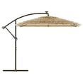 thumbnail image 2 of vidaXL Garden Parasol with Steel Pole Umbrella Sunshade Outdoor Patio Beach, 2 of 28