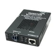 thumbnail image 1 of Transition Networks Stand-Alone Média Media Power Over Ethernet Converter - Convertisseur Fibre Optique - 100Mb LAN - 10Base-T, 100Base-FX, 100Base-TX - RJ-45 / SC multi-mode - jusqu'à 1,2 miles - 1300 nm, 1 of 3