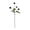 Blue, variant on KGJQ Artificial Pompon Mum, 5 Heads Faux Mini Chrysanthemums Ball, Small Fake Flower Stem for Vase Filler, DIY Bouquet, Autumn Table Centerpiece, Flower Arrangements