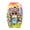 Flower Monkey, variant on PMU 26 Inch Hedgehog Printed Bodyboard - Lightweight Wrist Leash Slick Bottom Boogie Board for Beach, Sea & Pool - Surfing Board, Teens & Adults Wave Conditions Pkg/1