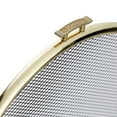 thumbnail image 3 of UniFlame 4 Panel Polished Brass Finish Screen with Decorative Filigree, 3 of 10