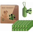 thumbnail image 1 of Bolsas biodegradables para excremento de perro, 540 unidades, a prueba de fugas, 1 of 6