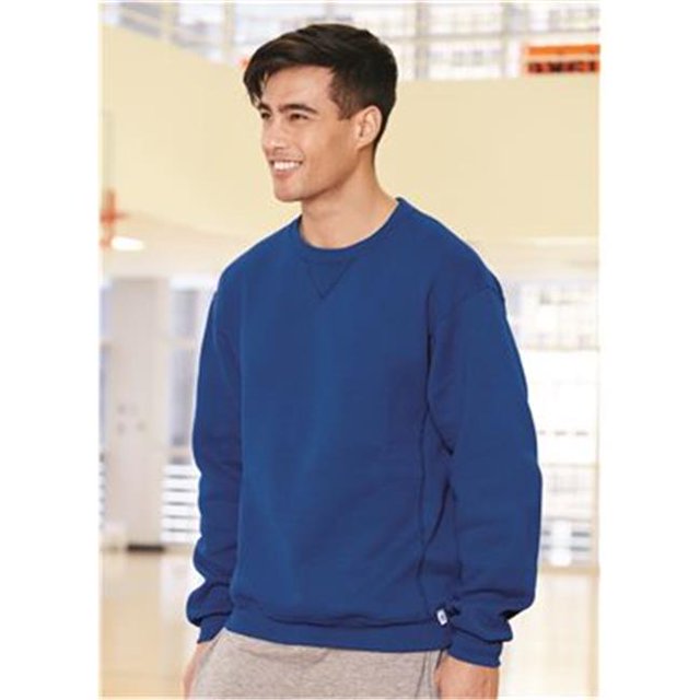 Dri Power Crewneck Sweatshirt, Burnt Orange - Large