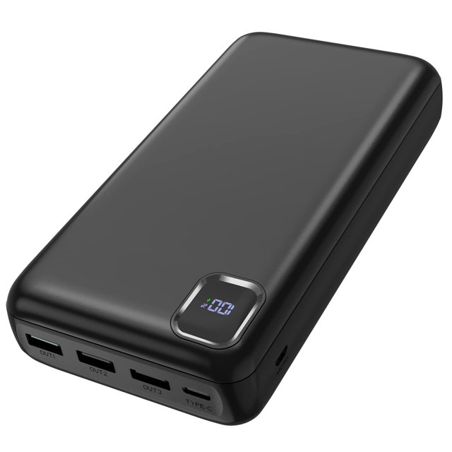 Banco de energía Enerwow 50000mAh PD 30W QC4.0 4 salidas