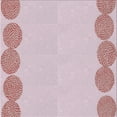 thumbnail image 1 of Ahgly Company Machine Washable Indoor Square Transitional Blush Pink Area Rugs, 6' Square, 1 of 7