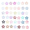thumbnail image 1 of Shisuyan 200pcs Craft Imitation Pearls Resin Beads Charms for DIY Use Assorted Color, 1 of 8
