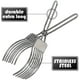 thumbnail image 3 of Stainless Steel Roast Beef Cutting Tongs, Meat Bread Slicing Tong Onion, 3 of 5