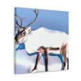 thumbnail image 2 of Reindeer Winter Magic - Canvas, 2 of 10