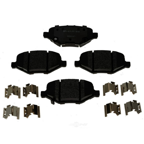 Raybestos MGD1612MH Reliant Brake Pad Set, 1 Pack Fits select: 2013-2018 FORD EXPLORER, 2013-2014 FORD FLEX