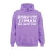 thumbnail image 4 of Sudadera con capucha para hombre, de moda 2021, con mensaje divertido y sarcástico, con texto "No acaricio a los humanos", para el día del trabajo, para motociclistas, 4 of 4