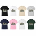thumbnail image 4 of Retro Frog Graphic T-Shirt, Reading and Fishing Nature Tee, Unisex Classic Fit, 4 of 9