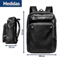 thumbnail image 3 of Mochila Antirrobo Bluelander de Cuero Sintético con Puerto USB Negro, 3 of 5