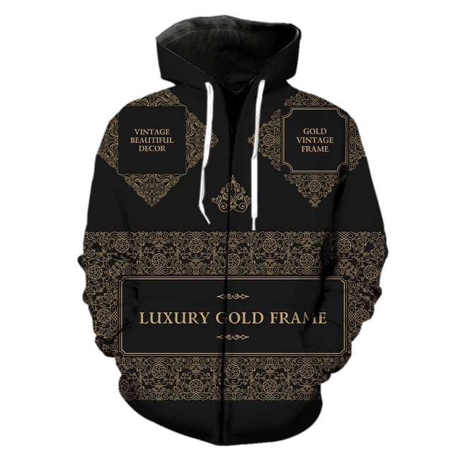 Sudadera con capucha y cremallera para hombre, estilo europeo y americano, con estampado 3D, estilo Harajuku, unisex, informal, de manga larga, para adolescentes