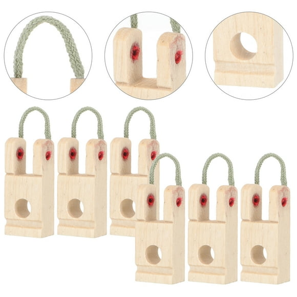 OULII Kit de Réglage de Piano Professionnel 6 Pcs, Outil en Bois Durable pour Entretien