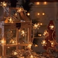 thumbnail image 5 of Cadena de luces navideñas con forma de ciervo y estrella de copo de nieve para árbol de Navidad, jardín, boda, decoración del hogar para Año Nuevo, 5 of 5