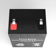 BatteryGuy Hawker/Cyclon/Enersys-Hawker NP4.5-12 replacement 12V 5Ah battery - BatteryGuy brand equivalent (F1 terminals, rechargeable)