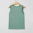 thumbnail image 4 of snilers Women's Tank Tops Sleeveless Crewneck Loose Fitted Tees Trendy Casual Summer Outfits Going Out Shirts Multicolour, 4 of 7