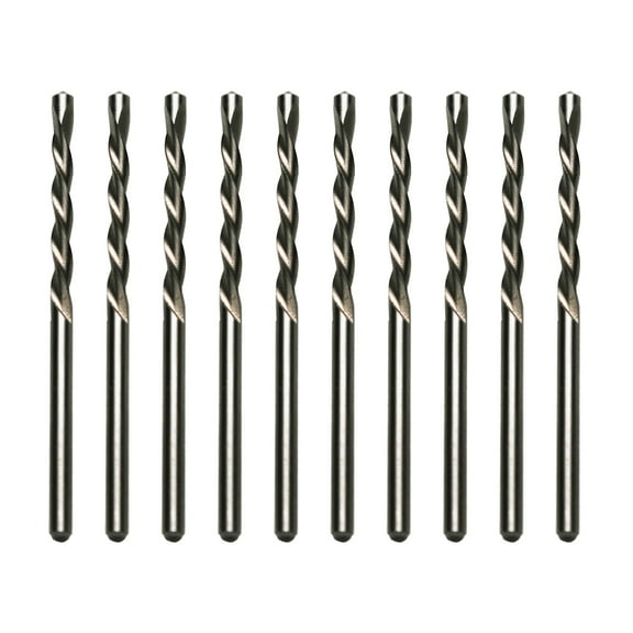 TMAX 10 pc 1/8 Inch Drywall Cobalt Drill Bit M35 High Speed Steel Gypsum Board Cutting Tools Drywall Pilot Point Cut Out