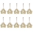 thumbnail image 1 of 10 Pcs Wood Decor Hanging Patricks Day Hanging Wood Clover Luck Shamrock Ornaments Clover Wood Piece Hollow Three Leaf Clover, 1 of 3