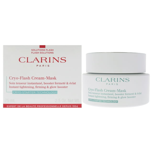 Mascarilla en crema Clarins Cryo-Flash 2.5 oz