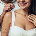 thumbnail image 4 of BEBERLINI Women Starfish Pendant Necklace Set 14K Gold Filled Box Chain CZ Charm Jewelry 20", 4 of 7