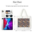 thumbnail image 3 of Honeii Gingerbread Delights Print Fluffy Shoulder Bag Plush Bags Women Ladies Tote Bag Fluffy Furry Purse Handbag for Autumn and Winter, 3 of 7