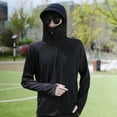 thumbnail image 4 of Ropa de protección solar para hombres y mujeres, pareja, malla de seda de hielo, protección Uv, ropa de pesca, ropa fina y transpirable para el sol para hombres, 4 of 5