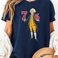 thumbnail image 3 of 6 7 7 6 George Washington Six Seven T-Shirt Unisex, Sizes S-5XL - Gategoo, 3 of 5