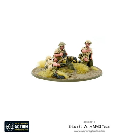 8th Army Ww2 - British 8th Army MMG Team New