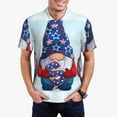 thumbnail image 1 of Balery Cute Gnomes in USA1 Camisa Polo de Hombre con Estampado, de Manga Corta y Tejido Medio, Camisa Tipo Golf Polo-Small, 1 of 6