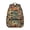 Bigfoot and Sticker, variant on Bigfoot and Stripe Orange Pattern Backpack for School, Cute School Bag with Adjustable Shoulder Straps and Padded Back, 15.3"x11"x7.1"