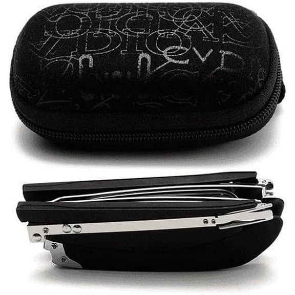 Foldable Anti-Blue Light Reading Glasses With Case, Anti Eyestrain/Glare Computer Reading Glasses For Women Men, Thoughtful Gift For Elders