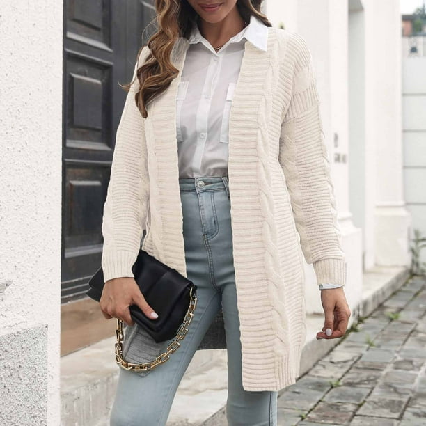 Cream colored cheap cardigan outfits