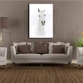 thumbnail image 3 of Caballo blanco pintura al óleo lienzo póster impresión HD animales artísticos cuadro de pared sin marco sala de estar dibujo al óleo Vogacara JJ11742-01, 3 of 5