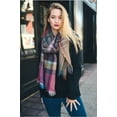 thumbnail image 5 of Multicolor Plaid Scarf, 5 of 11