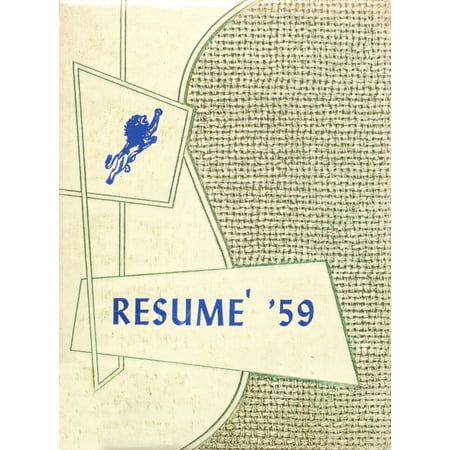 (Custom Reprint) Yearbook: 1959 West End High School - Resume Yearbook (Birmingham, AL)