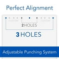 thumbnail image 3 of Hole Punch Swingline 74030, capacidad para 20 hojas, 2 a 7 orificios, color negro, 3 of 6